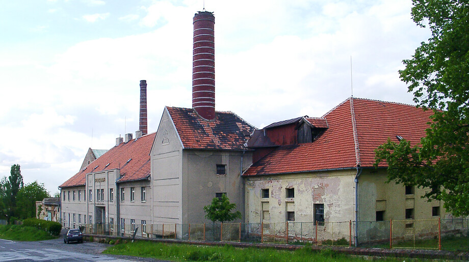 Pohled na pivovar od jihozápadu, 2001