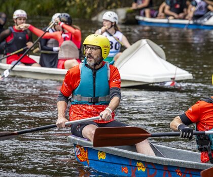 Krumlovský vodácký maraton | © KVM Český Krumlov z. s. (https://www.facebook.com/krumlovskymaraton)