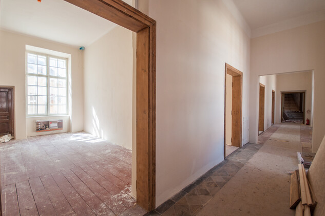 Chodba s časovou osou města Vimperk 2020 | © Autor: Radomír Kočí, fotografie nepodléhá Creative Commons